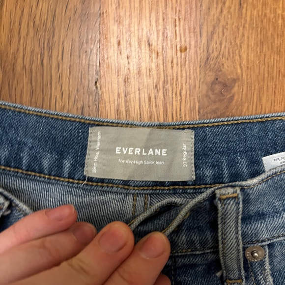 Everlane The Way High Sailor Jean Size 27 R - Picture 4 of 7